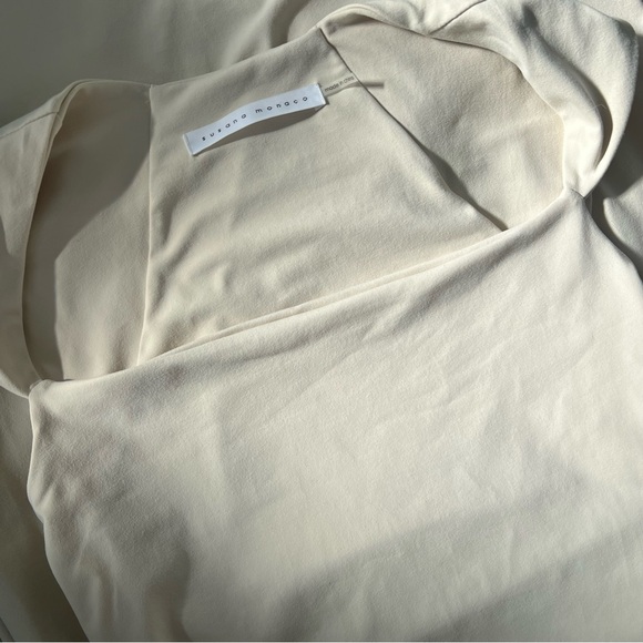 Susana Monaco, Cream Slit Dress, Stretchy_Small - Picture 7 of 8